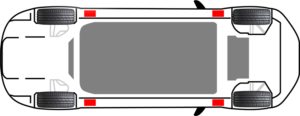 Electric Vehicle Lifting Points