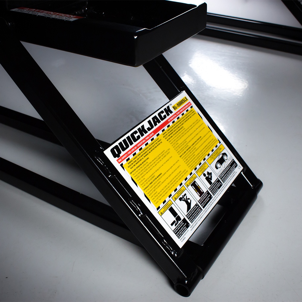 QuickJack BL-5000SLX the Safer Affordable Lift